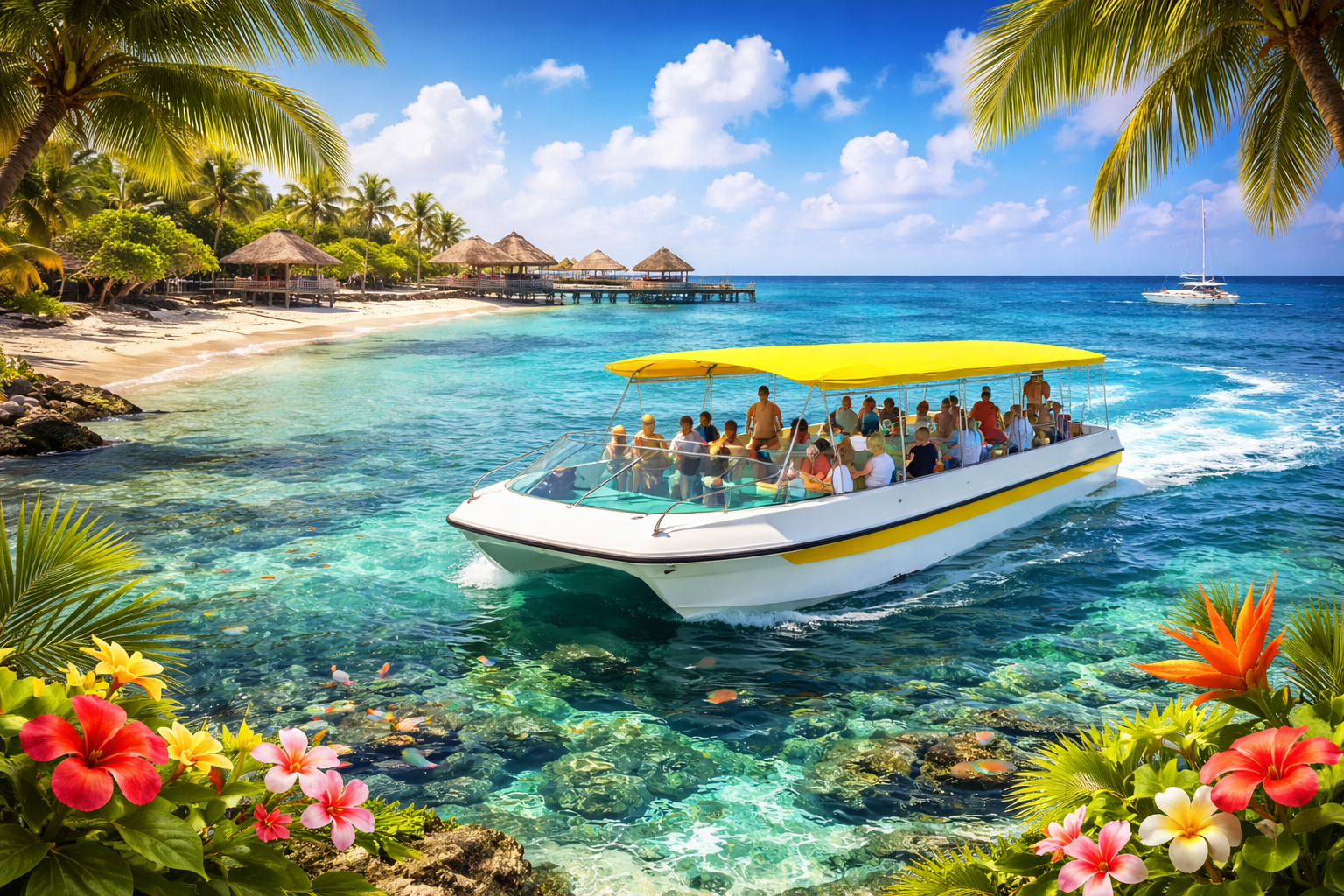 Glass Bottom Boat kabirabay Tour